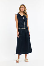 Load image into Gallery viewer, 365 DAYS: MAISON SKIRT - NAVY