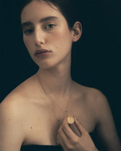 Load image into Gallery viewer, TEMPLE OF THE SUN: PEACOCK NECKLACE - GOLD VERMEIL