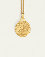 Load image into Gallery viewer, TEMPLE OF THE SUN: GUARDIAN ANGEL NECKLACE - GOLD VERMEIL