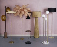 Load image into Gallery viewer, AMALFI: ATURAL RAFFIA FLOOR LAMP - NATURAL (PICK UP IN STORE ONLY)