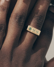 Load image into Gallery viewer, TEMPLE OF THE SUN: FLORENCE RING - GOLD VERMEIL