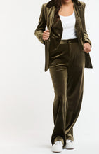 Load image into Gallery viewer, ITALIAN STAR: JETS VELVET PANT - KHAKI