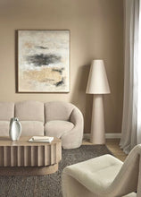 Load image into Gallery viewer, LAMP: CARRINGTON LINEN FLOOR LAMP (PICK UP IN STORE ONLY)