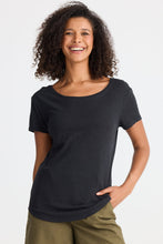 Load image into Gallery viewer, SHANTY: MONZA TEE - BLACK