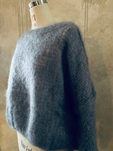Load image into Gallery viewer, MAMAPAPA: INCA MOHAIR SWEATER: - CHARCOAL