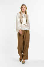 Load image into Gallery viewer, 365 DAYS: PINSTRIPE PANT - BRANDY