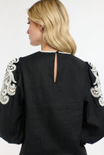 Load image into Gallery viewer, 365 DAYS: DANBURY TOP - BLACK SWAN