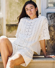 Load image into Gallery viewer, MOSS GROTTO: SOPHIE KNIT SHORTS - CREAM