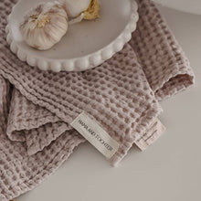 Load image into Gallery viewer, MAMA & TOCHTER: 100% COTTON WAFFLE HAND TOWELS - 2 SIZE VARIATIONS