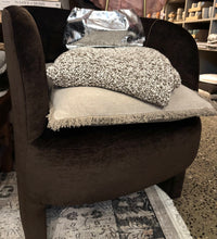 Load image into Gallery viewer, NELSON  ARMCHAIR - CHOCOLATE (PICK UP IN STORE ONLY)