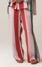 Load image into Gallery viewer, FOUND BY TWO: CURATED CHAOS - TUX STRIPE PANTS