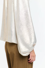 Load image into Gallery viewer, 365 DAYS: PUSSY BOW TOP - CHAMPAGNE