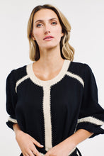Load image into Gallery viewer, 365 DAYS: CAROLYN DRESS : BLACK/NATURAL