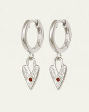 Load image into Gallery viewer, TEMPLE OF THE SUN: LOVER EARRINGS - SILVER