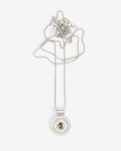 Load image into Gallery viewer, TEMPLE OF THE SUN: DENARII COIN NECKLACE - STERLING SILVER-SMOKY QUARTZ
