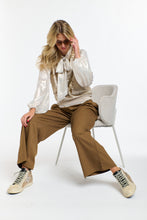 Load image into Gallery viewer, 365 DAYS: PINSTRIPE PANT - BRANDY