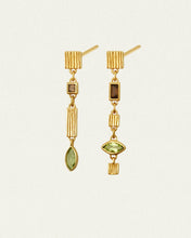 Load image into Gallery viewer, TEMPLE OF THE SUN: CINDI EARRINGS - GOLD VERMEIL
