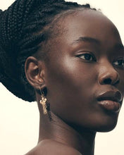 Load image into Gallery viewer, TEMPLE OF THE SUN: LETA EARRINGS - GOLD VERMEIL