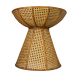 Load image into Gallery viewer, MOSS GROTTO: RATTAN SIDE TABLE (This product is only available for CLICK + COLLECT)