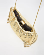 Load image into Gallery viewer, HALLEY METALLIC LEATHER BAG - GOLD