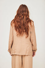 Load image into Gallery viewer, MAMAPAPA: GRENOBLE LINEN BLAZER - CAMEL