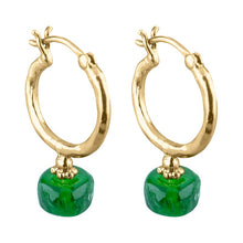 Load image into Gallery viewer, CLEOPATRA’S BLING: AELIA HOOP EARRINGS - 18K GOLD PLATED