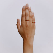 Load image into Gallery viewer, CLEOPATRA’S BLING: VERLAINE RING- 18K GOLD PLATED