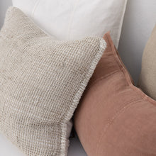 Load image into Gallery viewer, EADIE: SOLENNE LOOM CUSHIONS - NATURAL (This product is available for CLICK + COLLECT only!)