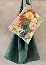 Load image into Gallery viewer, SWARM CANVAS PAINTING CLUTCH - CHRYSANTHEMUM