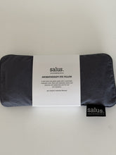 Load image into Gallery viewer, SALUS: AROMATHERAPY EYE PILLOW - CHARCOAL (*NEW washable & removable cover)