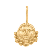 Load image into Gallery viewer, CLEOPATRA’S BLING: GORGONEION PROTECTION PENDANT NECKLACE - 18K GOLD PLATED