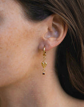 Load image into Gallery viewer, TEMPLE OF THE SUN: EROS EARRINGS - GOLD VERMEIL