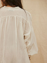 Load image into Gallery viewer, MAMAPAPA: MILANO BLOUSE - OFF WHITE