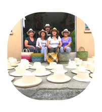 Load image into Gallery viewer, CASA BONITA: ARTISAN HAND CROCHETED FIQUE AGAVE LIGHT SHADE - LONG