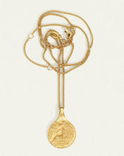 Load image into Gallery viewer, TEMPLE OF THE SUN: GUARDIAN ANGEL NECKLACE - GOLD VERMEIL