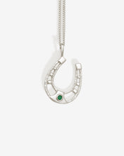 Load image into Gallery viewer, TEMPLE OF THE SUN: EPONA HORSESHOE NECKLACE - STERLING SILVER
