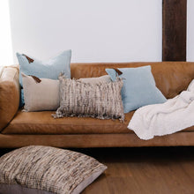 Load image into Gallery viewer, EADIE: BOWERY FLOOR CUSHION - MULTI FLECK (This product is available for CLICK + COLLECT only!)