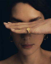 Load image into Gallery viewer, TEMPLE OF THE SUN: ARIA RING - GOLD VERMEIL