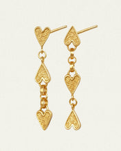 Load image into Gallery viewer, TEMPLE OF THE SUN: AMORE EARRINGS - GOLD