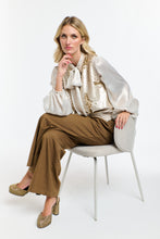 Load image into Gallery viewer, 365 DAYS: PINSTRIPE PANT - BRANDY