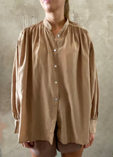 Load image into Gallery viewer, MAMAPAPA: MILANO BLOUSE - CARAMEL