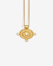 Load image into Gallery viewer, TEMPLE OF THE SUN: REIGN OVAL NECKLACE - GOLD VERMEIL