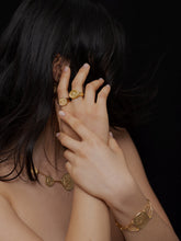 Load image into Gallery viewer, TEMPLE OF THE SUN: POSEIDON RING - GOLD VERMEIL