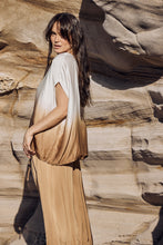 Load image into Gallery viewer, MAMAPAPA: TOBI TIE DYE TOP - CAMEL