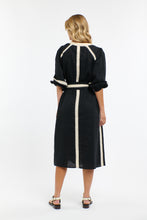 Load image into Gallery viewer, 365 DAYS: CAROLYN DRESS : BLACK/NATURAL