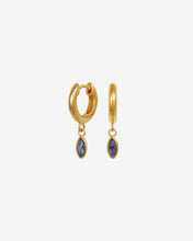 Load image into Gallery viewer, TEMPLE OF THE SUN: ALESSANDRA EARRINGS LOLITE 18K GOLD VERMEIL