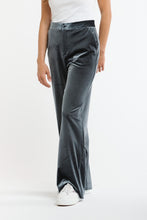 Load image into Gallery viewer, ITALIAN STAR: JETS VELVET PANT - GUNMETAL GREY