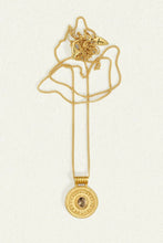 Load image into Gallery viewer, TEMPLE OF THE SUN: DENARII COIN NECKLACE - GOLD VERMEIL