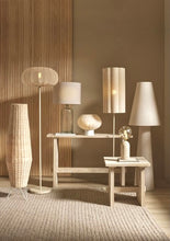 Load image into Gallery viewer, LAMP: CARRINGTON LINEN FLOOR LAMP (PICK UP IN STORE ONLY)