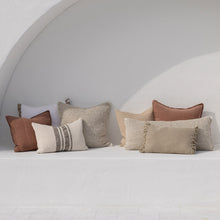 Load image into Gallery viewer, EADIE: SOLENNE MIDI LOOM LUMBAR CUSHION - NATURAL (This product is available for CLICK + COLLECT only!)